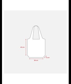 Shopper in RPET 210T ripiegabile Handle