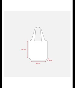 Shopper in RPET 210T ripiegabile Handle