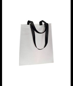 Shopper in TNT 70 g/m2 termosaldato, manici lunghi Handle