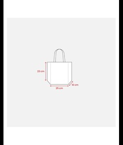 Mini shopper in TNT laminato metallizzata, manici corti e soffietto Handle