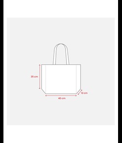 Shopper in TNT laminato metallizzata, manici lunghi e soffietto Handle