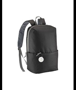 Zaino in poliestere senza PVC con quattro tasche, spallacci regolabili
