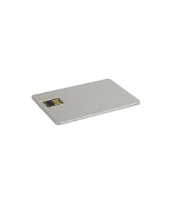 Chiavetta USB 8GB a a forma di tessera in metallo. Chiavetta USB 8GB a a forma di tessera in metallo.