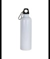 Borraccia in alluminio con moschettone, 750ml con scatola