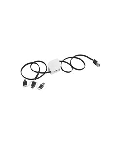 Cavo alimentazione USB-type C/lighting/microUSB retrattile Cavo alimentazione USB-type C/lighting/microUSB retrattile