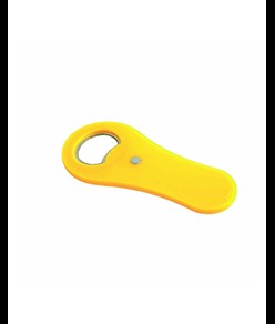 Apribottiglie in plastica con calamita