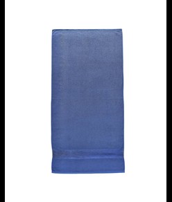 Telo in spugna di cotone 100 % ( 300 g/m2) con banda bianca in poliestere 30x50cm