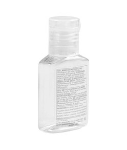 Gel detergente igienizzante mani, formato tascabile da 15 ml. Alcool 65%