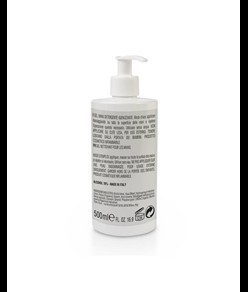 Gel detergente igienizzante mani (500 ml) con estratto di menta piperita. Made in Italy