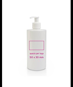 Gel detergente igienizzante mani (500 ml) con estratto di menta piperita. Made in Italy