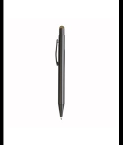 Penna  in alluminio. Il logo inciso a laser diventa dello stesso colore del touch screen.