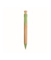 Penna a scatto in bamboo, paglia di grano (50%) e PP (50%) Penna a scatto in bamboo, paglia di grano (50%) e PP (50%)