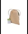 Sacchetto regalo in cotone organico 140g/m2, 15 x 20 cm Handle