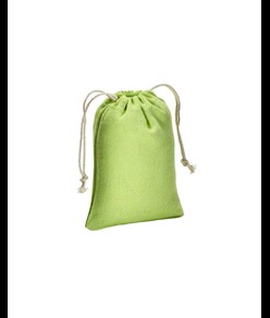 Sacchetto regalo in cotone riciclato 150g/m2, 10 x 14 cm Handle