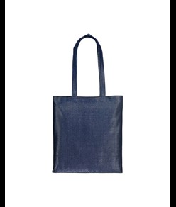 Shopper in policotone brillante 150g/m2, manici lunghi Handle