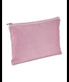 Beauty case in policotone brillante con zip