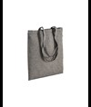 Shopper in cotone riciclato 190 g/m2, manici lunghi Handle