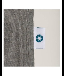 Shopper in cotone riciclato 190 g/m2, manici lunghi Handle