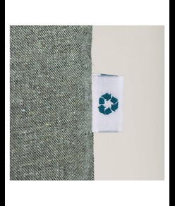 Shopper in cotone riciclato 190 g/m2, manici lunghi Handle