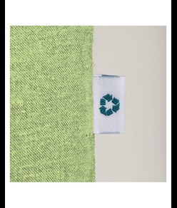 Shopper in cotone riciclato 190 g/m2, manici lunghi Handle