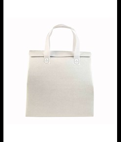 Borsa frigo in TNT laminato 100 g/m2, chiusura con velcro Handle