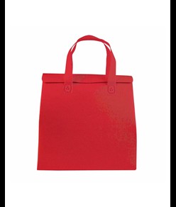 Borsa frigo in TNT laminato 100 g/m2, chiusura con velcro Handle