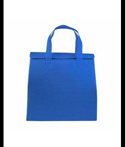 Borsa frigo in TNT laminato 100 g/m2, chiusura con velcro Handle