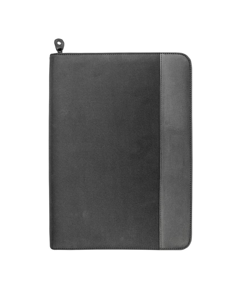 Cartella porta documenti in microfibra e similpelle . Raccoglitore ad anelli