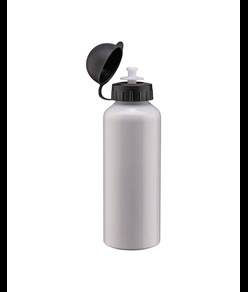 Borraccia in alluminio con tappo in plastica, 500ml. Adatta alla stampa in sublimazione