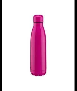 Thermos in acciaio inossidabile capacità 500 ml con doppia parete isolante. Colori fluo
