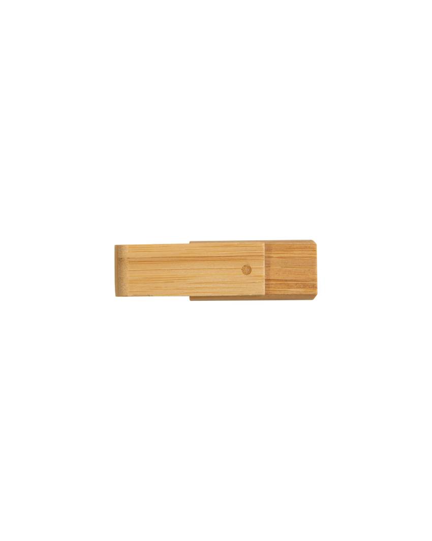 Chiavetta girevole USB 4Gb in bamboo. Possibilità di import su richiesta