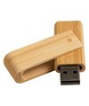 Chiavetta girevole USB 4Gb in bamboo. Possibilità di import su richiesta