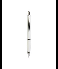 Penna a sfera in ABS con fusto antibatterico.Clip in metallo. ISO 22196.