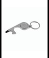 Portachiavi in metallo (nickel free) con: funzione no-touch per ascensore, pos, bancomat