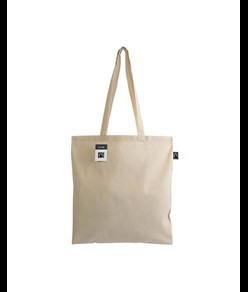 Shopper certificata Fairtrade® in cotone 140g/m2, manici lunghi Handle