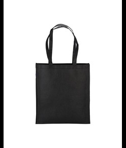 Shopper in R-pet 80 g/m2 con soffietto e manici lunghi Handle