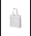 Shopper mini con soffietto in  R-pet 80 g/m2 con soffietto, manici corti Handle