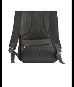 Zaino porta PC con chiusura antifurto, con presa USB,  in poliestere