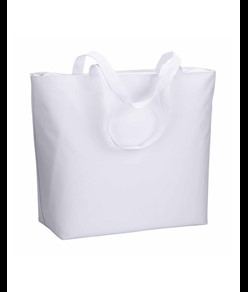 Borsa mare in poliestere 300D con manici lunghi e chiusura con zip