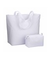 Borsa mare in poliestere 300D con manici lunghi e chiusura con zip Borsa mare in poliestere 300D con manici lunghi e chiusura con zip