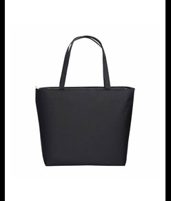 Borsa mare in poliestere 300D con manici lunghi e chiusura con zip