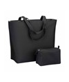 Borsa mare in poliestere 300D con manici lunghi e chiusura con zip Borsa mare in poliestere 300D con manici lunghi e chiusura con zip