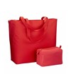 Borsa mare in poliestere 300D con manici lunghi e chiusura con zip Borsa mare in poliestere 300D con manici lunghi e chiusura con zip