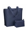 Borsa mare in poliestere 300D con manici lunghi e chiusura con zip Borsa mare in poliestere 300D con manici lunghi e chiusura con zip