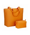 Borsa mare in poliestere 300D con manici lunghi e chiusura con zip Borsa mare in poliestere 300D con manici lunghi e chiusura con zip