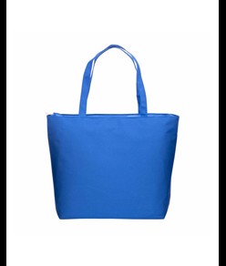 Borsa mare in poliestere 300D con manici lunghi e chiusura con zip