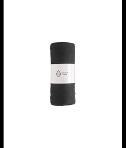 Coperta in polar, arrotolata