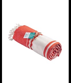 Telo mare/pareo in cotone riciclato 180 gr/m2