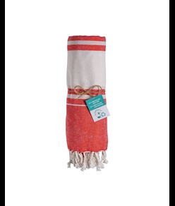 Telo mare/pareo in cotone riciclato 180 gr/m2