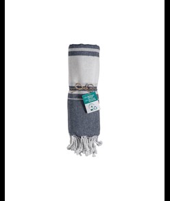 Telo mare/pareo in cotone riciclato 180 gr/m2
